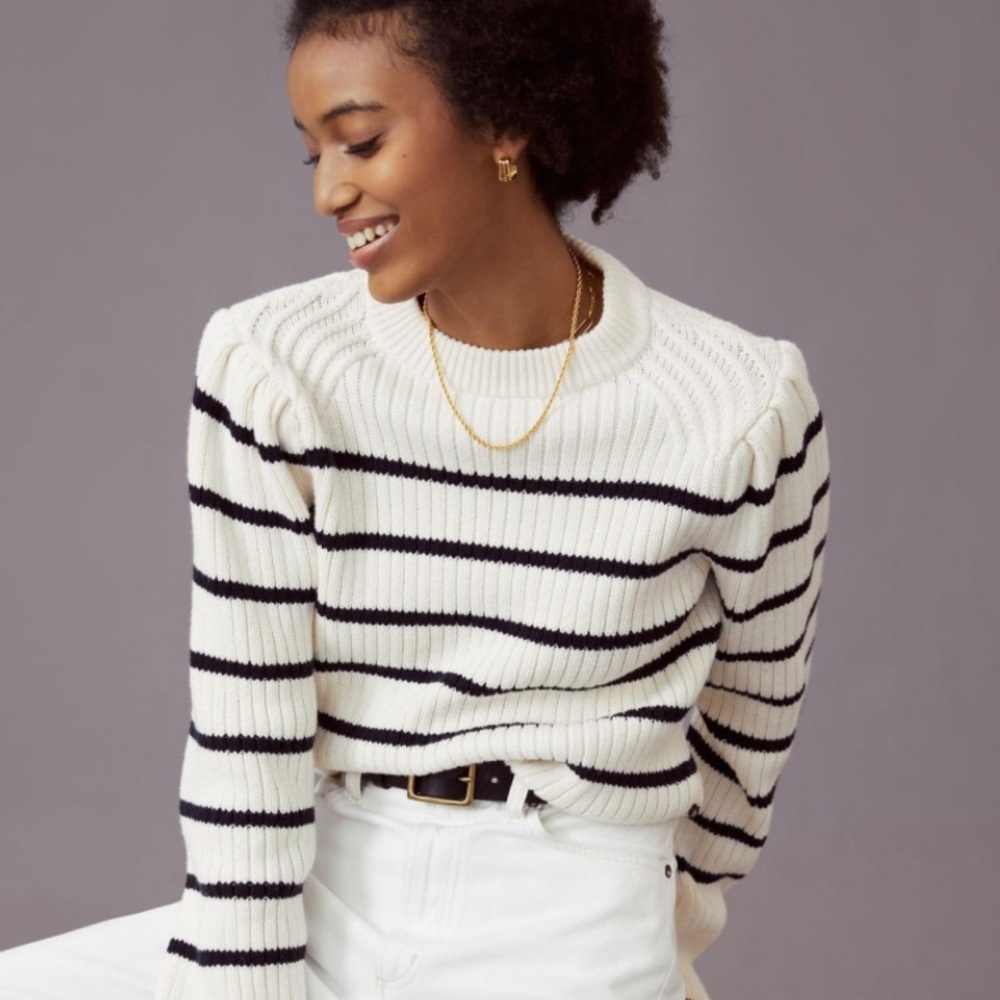 Scotch & Soda Crewneck Striped Sweater - Size L